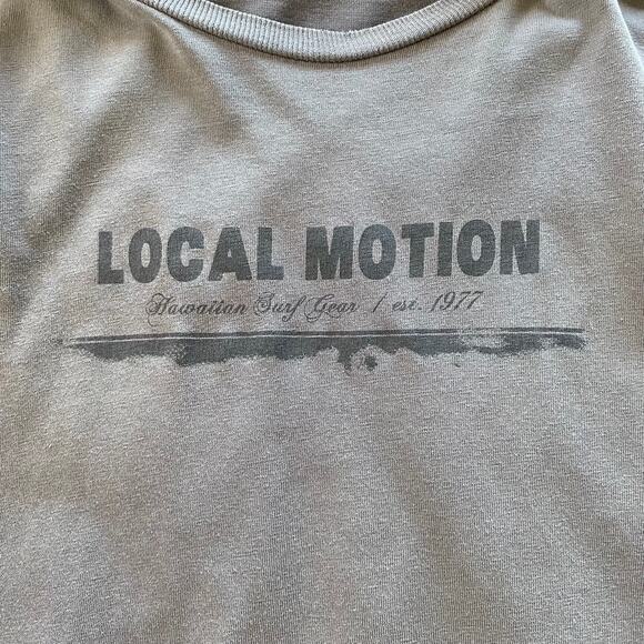 Men's Local Motion Short Sleeve T-Shirt Tagless 100% Cotton Size Large - Picture 5 of 9